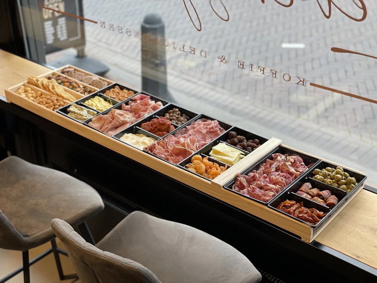 Sjoelbak - Borrelsjoelbak - hapjesplank - borrelplank - mini sjoelbak 120 cm met zwarte bakjes - kleine sjoelbakken Sjoelbak - Borrelsjoelbak - Hapjesplank - Borrelplank - Mini Sjoelbak 120 Cm Met Zwarte Bakjes - Kleine Sjoelbakken -Heng Kookserie Winkel 1200x899 8