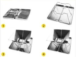 United Entertainment - Opvouwbare Houtskoolbarbecue - RVS - Met Koffer En Draagtas -Heng Kookserie Winkel 1200x900 29