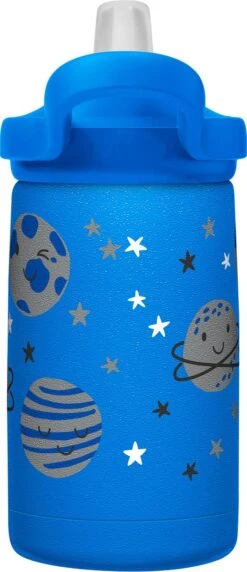 CamelBak Eddy+ Kids SST Vacuum Insulated - Isolatie Drinkfles - 350 Ml - Blauw (Space Smiles) 3 CamelBak Eddy+ Kids SST Vacuum Insulated - Isolatie Drinkfles - 350 Ml - Blauw (Space Smiles) -Heng Kookserie Winkel 518x1200