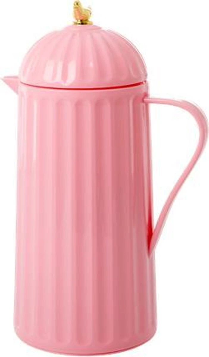 Rice - Thermo w. Gold Bird - Bubblegum Pink Rice - Thermo W. Gold Bird - Bubblegum Pink -Heng Kookserie Winkel