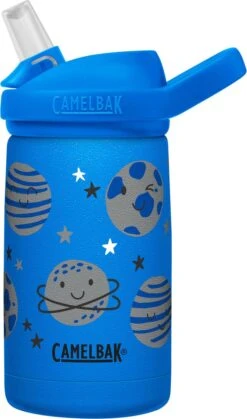 CamelBak Eddy+ Kids SST Vacuum Insulated - Isolatie Drinkfles - 350 Ml - Blauw (Space Smiles) 4 CamelBak Eddy+ Kids SST Vacuum Insulated - Isolatie Drinkfles - 350 Ml - Blauw (Space Smiles) -Heng Kookserie Winkel 708x1200