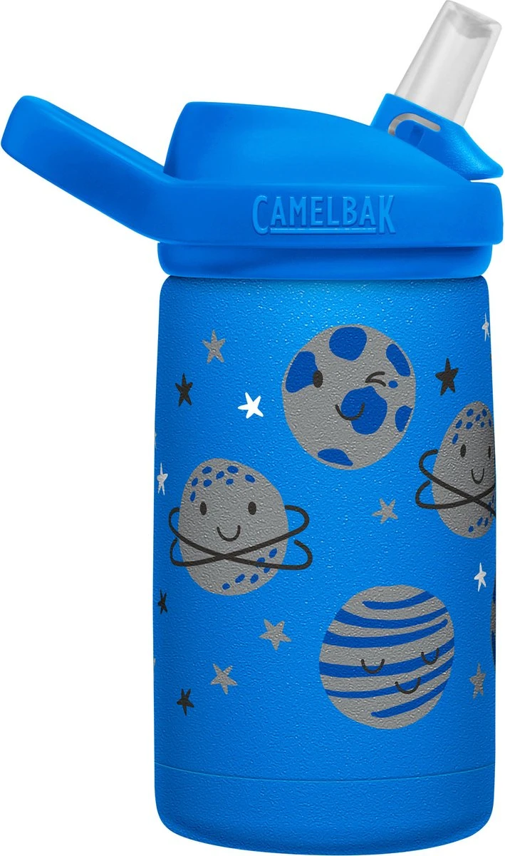 CamelBak Eddy+ Kids SST Vacuum Insulated - Isolatie Drinkfles - 350 ml - Blauw (Space Smiles) CamelBak Eddy+ Kids SST Vacuum Insulated - Isolatie Drinkfles - 350 Ml - Blauw (Space Smiles) -Heng Kookserie Winkel