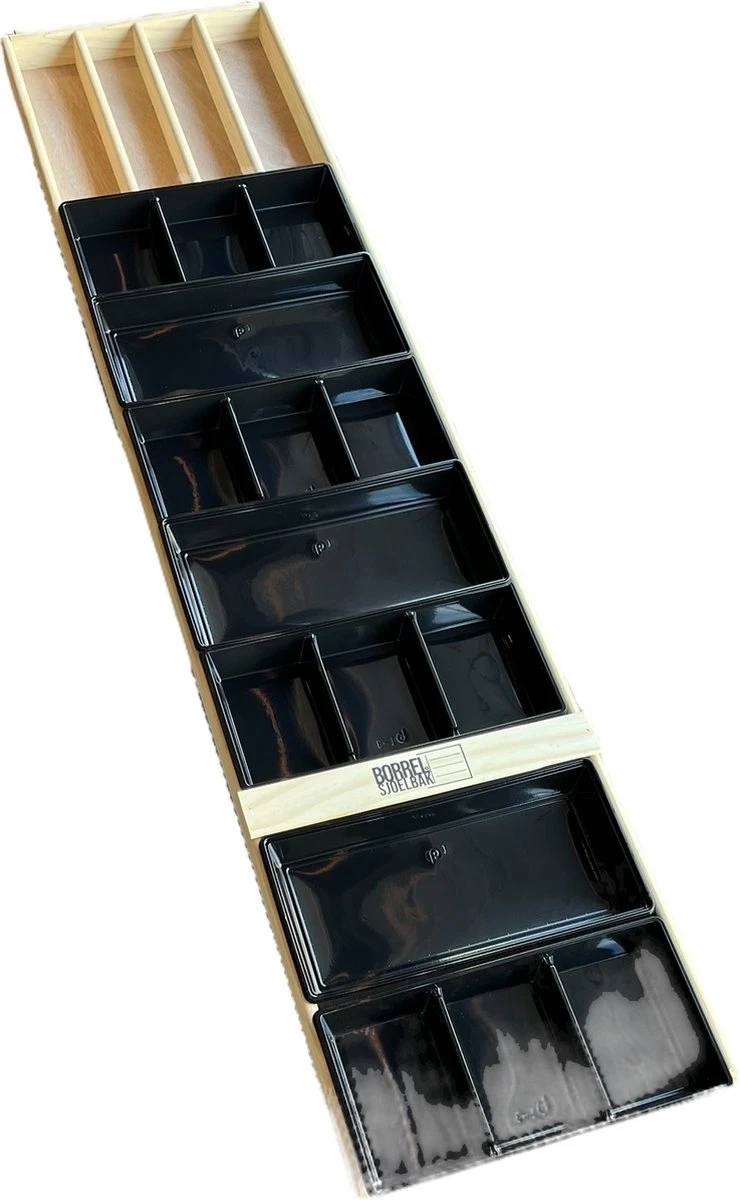 Sjoelbak - Borrelsjoelbak - hapjesplank - borrelplank - mini sjoelbak 120 cm met zwarte bakjes - kleine sjoelbakken Sjoelbak - Borrelsjoelbak - Hapjesplank - Borrelplank - Mini Sjoelbak 120 Cm Met Zwarte Bakjes - Kleine Sjoelbakken -Heng Kookserie Winkel