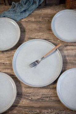 Selinex Stoneware - Serviesset - Grijs - 16 Delig 4 Persoons - CADEAUTIP - CADEAU -Heng Kookserie Winkel 800x1200 16