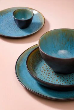 Palmer Serviesset Lotus Stoneware 6-persoons 24-delig Zwart Turquoise 14 Palmer Serviesset Lotus Stoneware 6-persoons 24-delig Zwart Turquoise -Heng Kookserie Winkel 801x1200 3