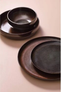 Palmer Serviesset Bama Copper Stoneware 6-persoons 24-delig Koper -Heng Kookserie Winkel 804x1200