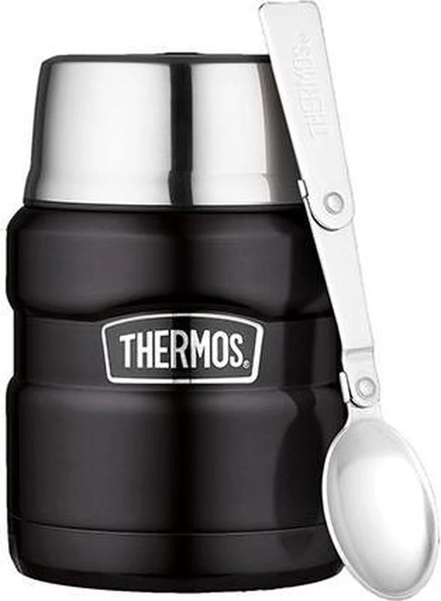 Thermos King voedseldrager - 47 cl - Mat zwart Thermos King Voedseldrager - 47 Cl - Mat Zwart -Heng Kookserie Winkel 881x1200 1