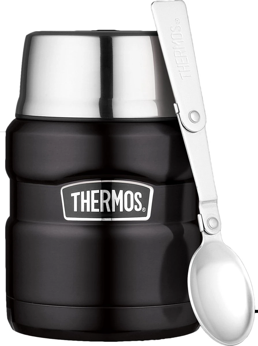 Thermos King voedseldrager - 47 cl - Mat zwart Thermos King Voedseldrager - 47 Cl - Mat Zwart -Heng Kookserie Winkel 894x1200 1