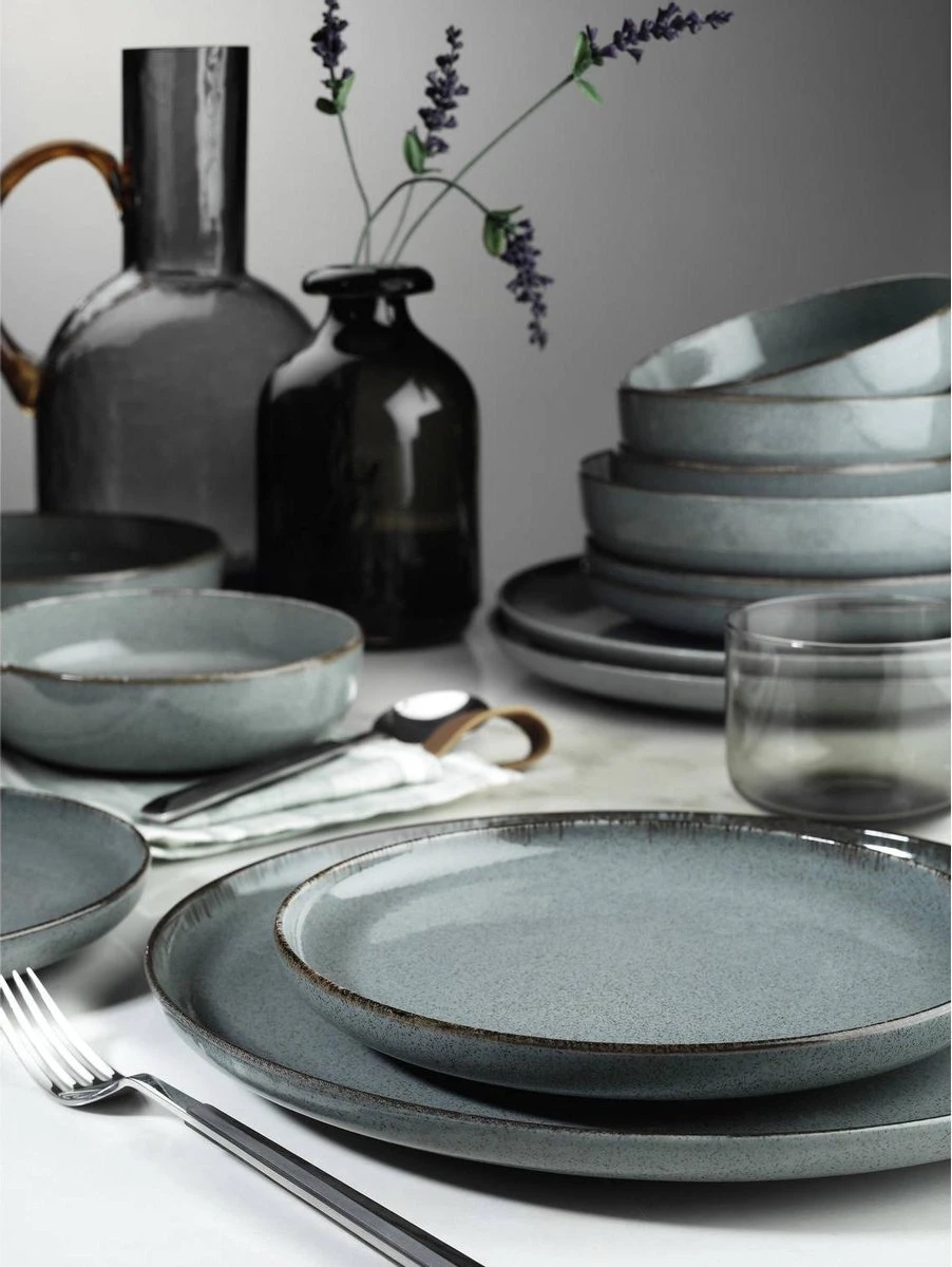 Palmer Serviesset Antigo Porselein 4-persoons 16-delig Blauw Palmer Serviesset Antigo Porselein 4-persoons 16-delig Blauw -Heng Kookserie Winkel