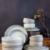 Selinex Stoneware - Serviesset - Grijs - 16 Delig 4 Persoons - CADEAUTIP - CADEAU -Heng Kookserie Winkel 919x1200 1